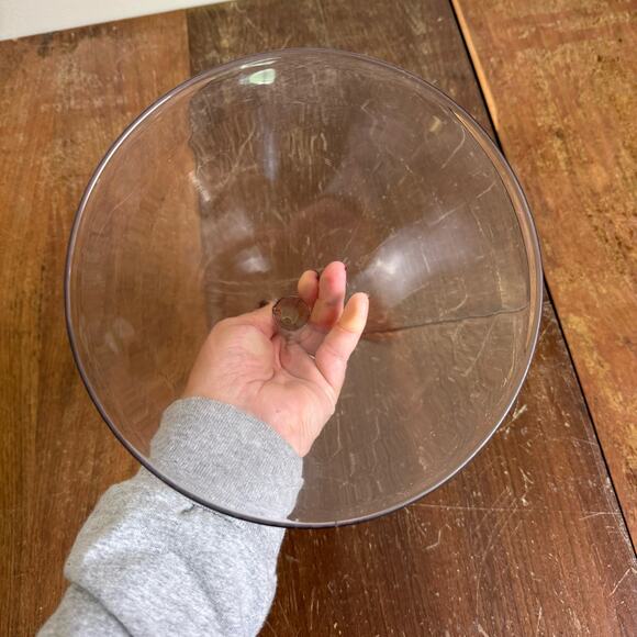 Antique Hand Blown Clear Glass Funnel Pat June 17 1884 Science Biology Chemistry - Picture 8 of 12